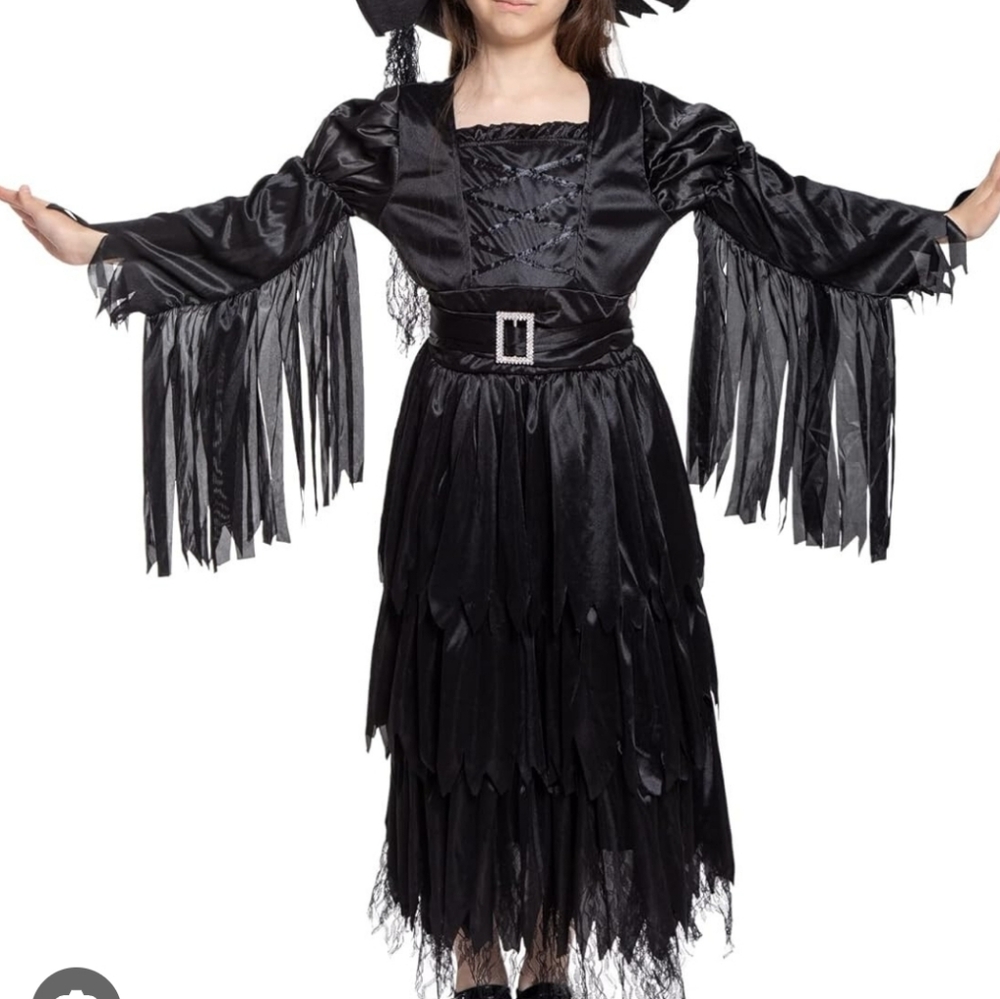Girls Witch Halloween Costume